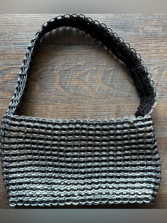 Escama Studio Handbags - Black “Pop Top” Shoulder Bag